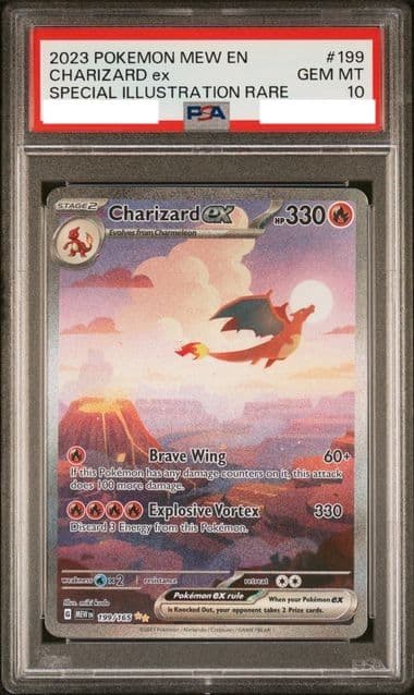 (PSA)Charizard ex 英語